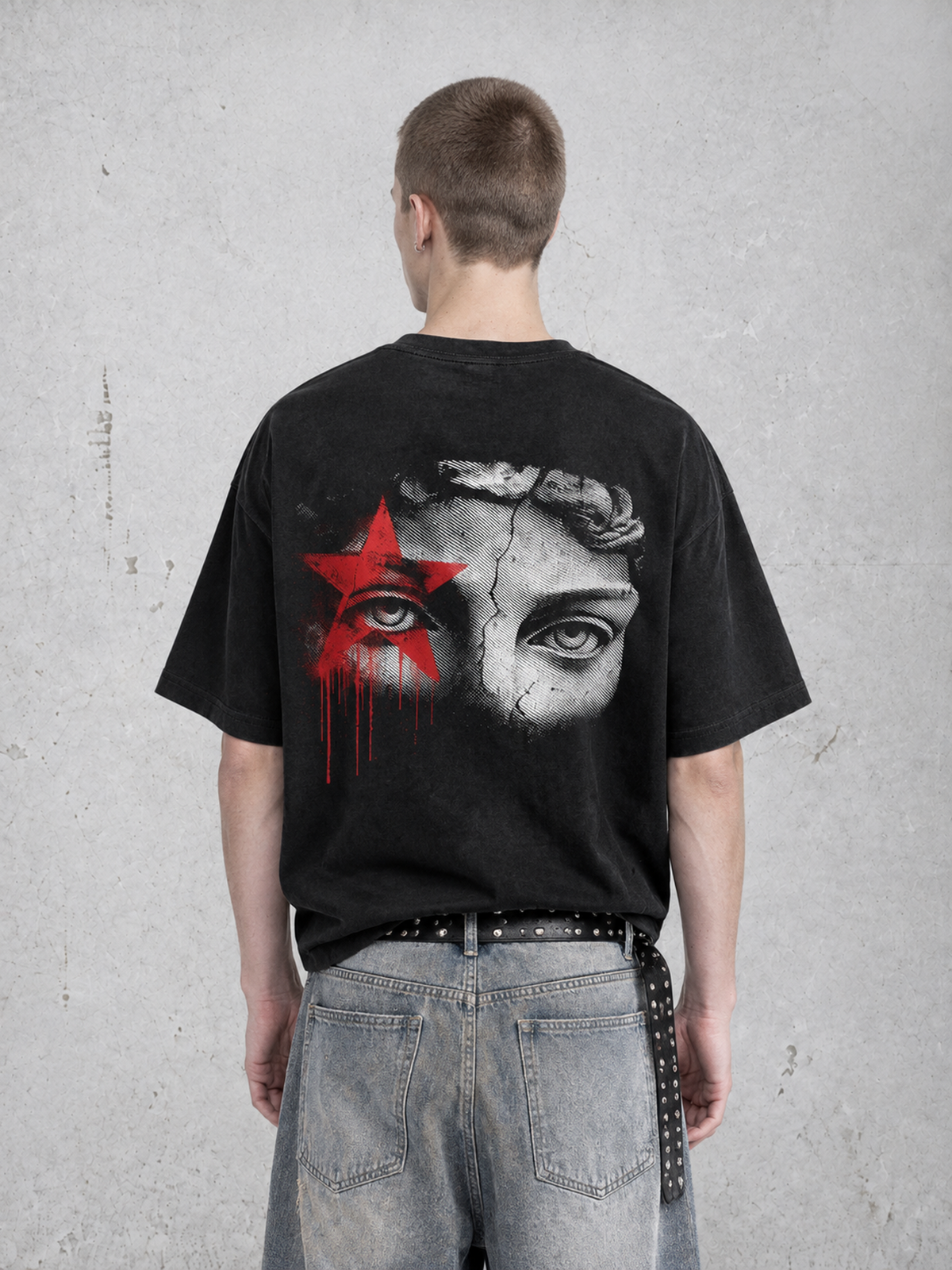 “Statue Star” Retro Graphic Tee