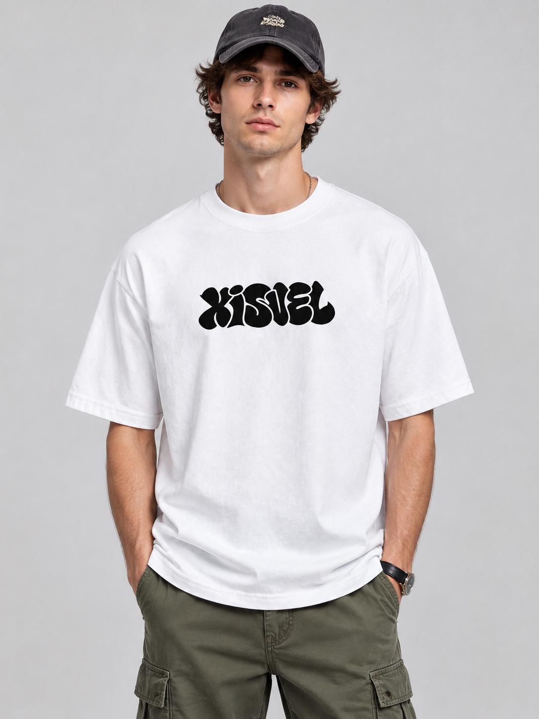 Graffiti Letter Short Sleeve T-Shirt