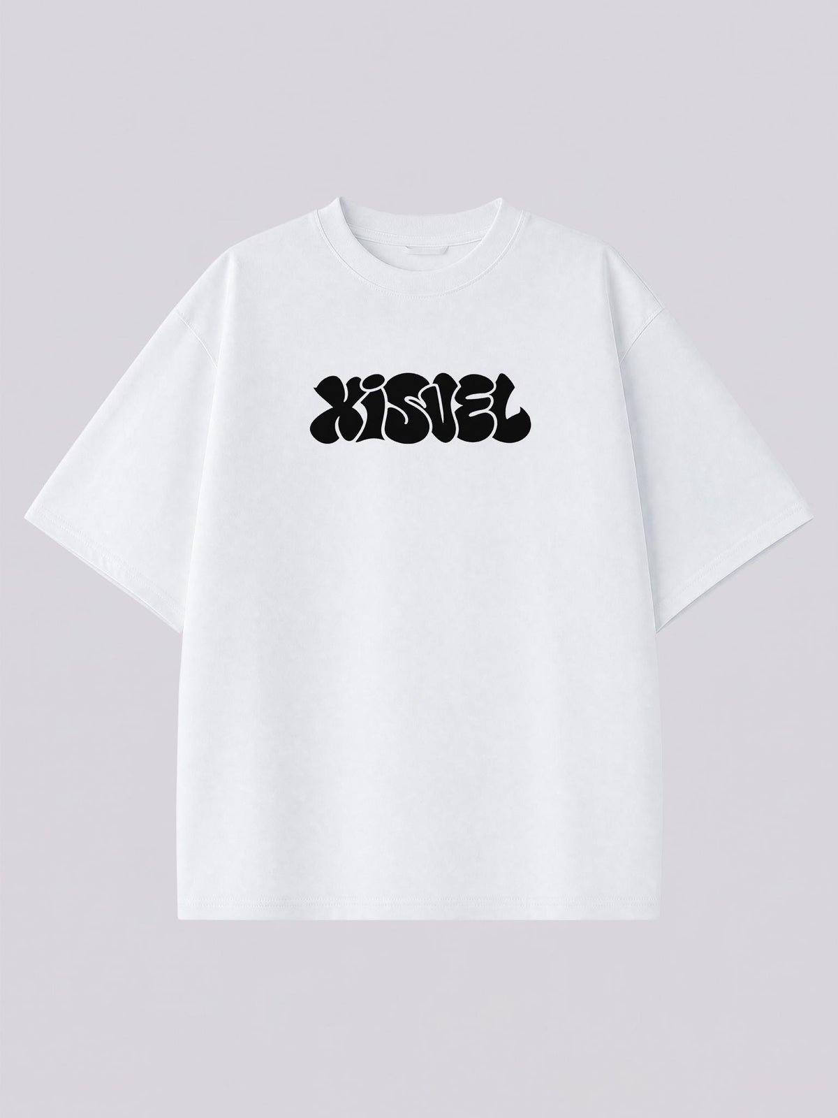 Graffiti Letter Short Sleeve T-Shirt