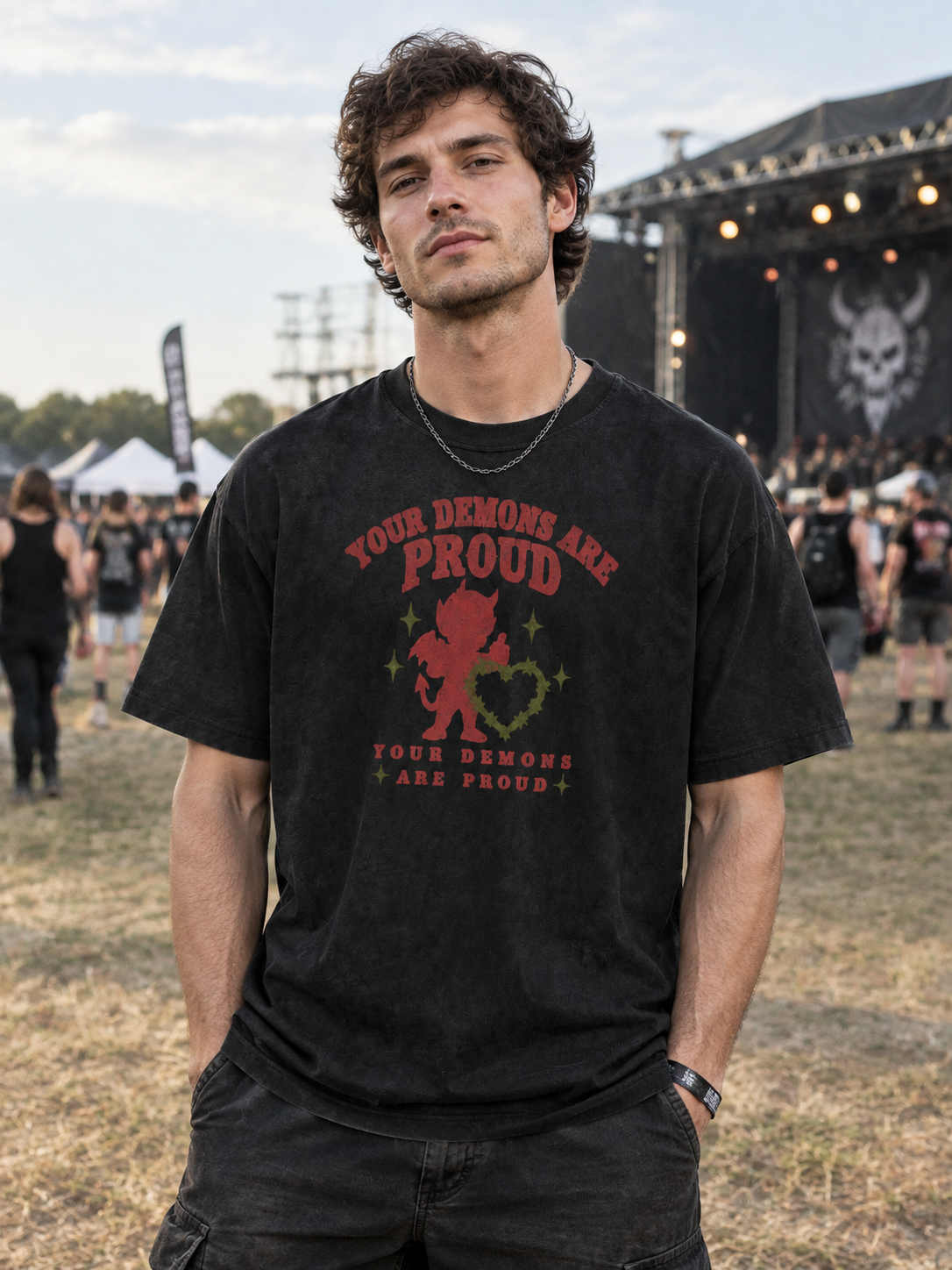 Satan Loves You "Your Demons Are Proud"-Shirt