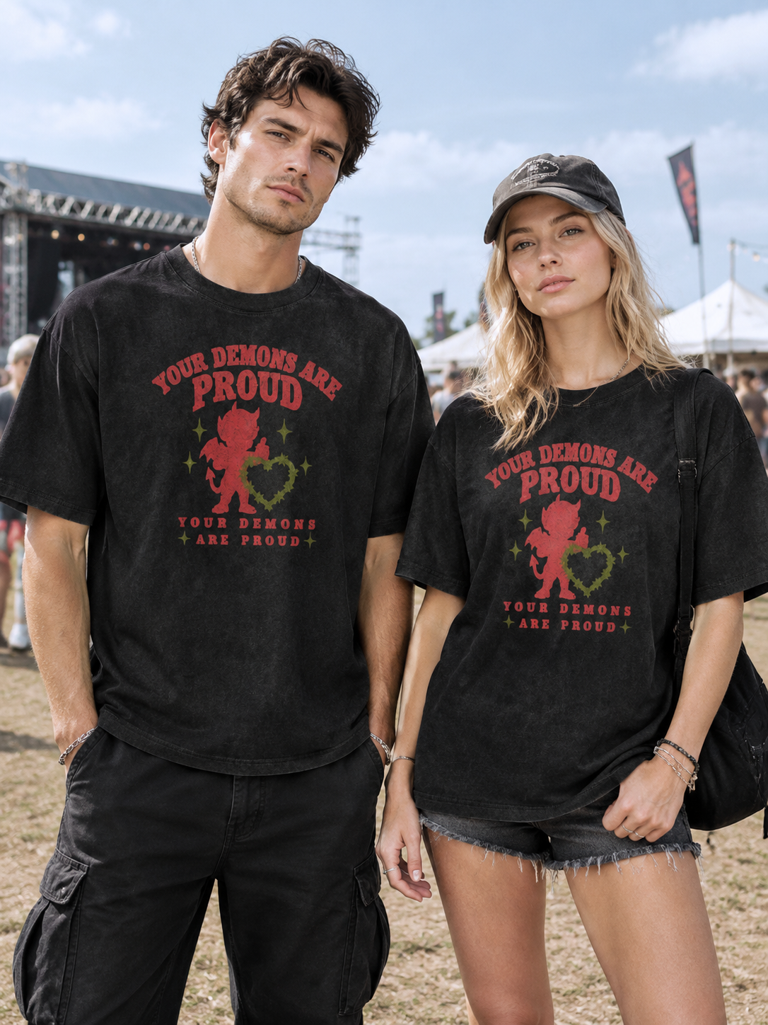 Satan Loves You "Your Demons Are Proud"-Shirt