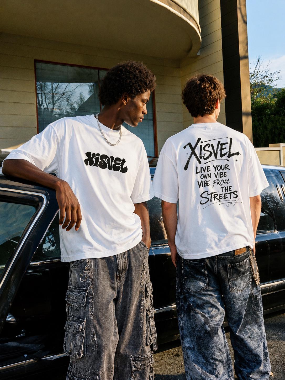 Graffiti Letter Short Sleeve T-Shirt