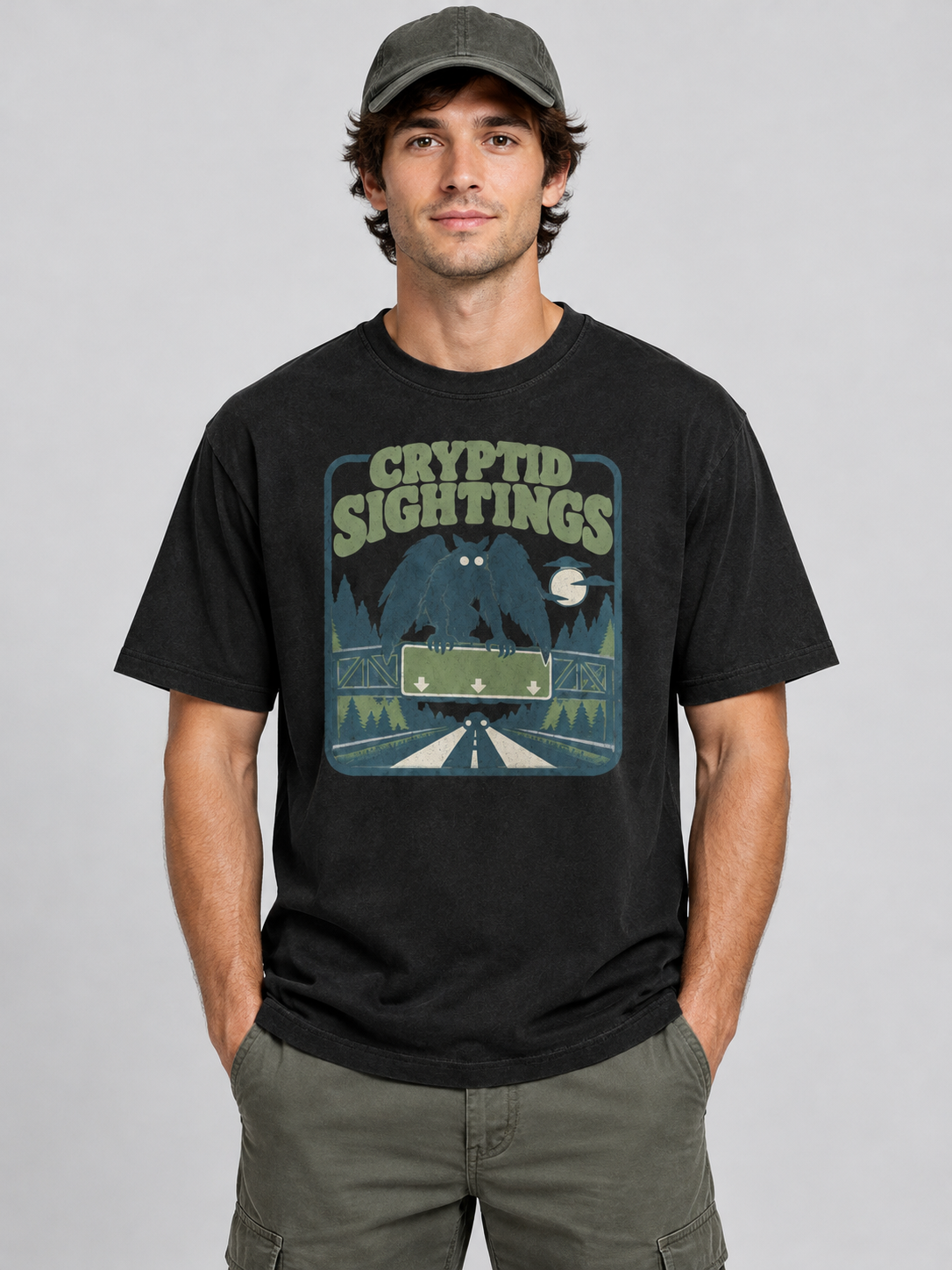 Paranormal "Cryptid Sightings"-Shirt