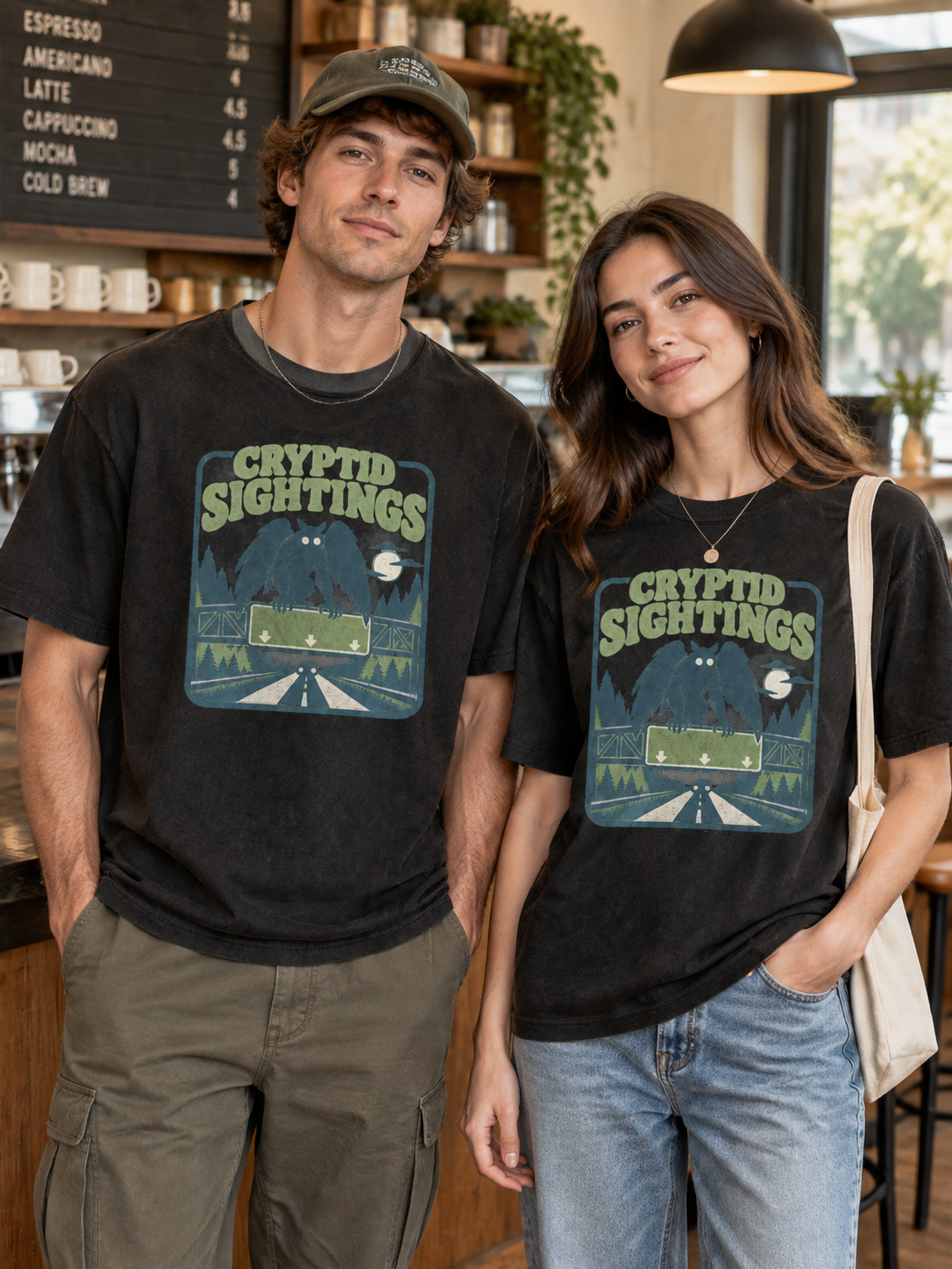 Paranormal "Cryptid Sightings"-Shirt