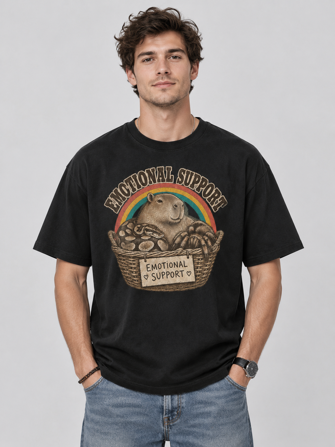 Forbidden Cats "Emotional Support"-Shirt