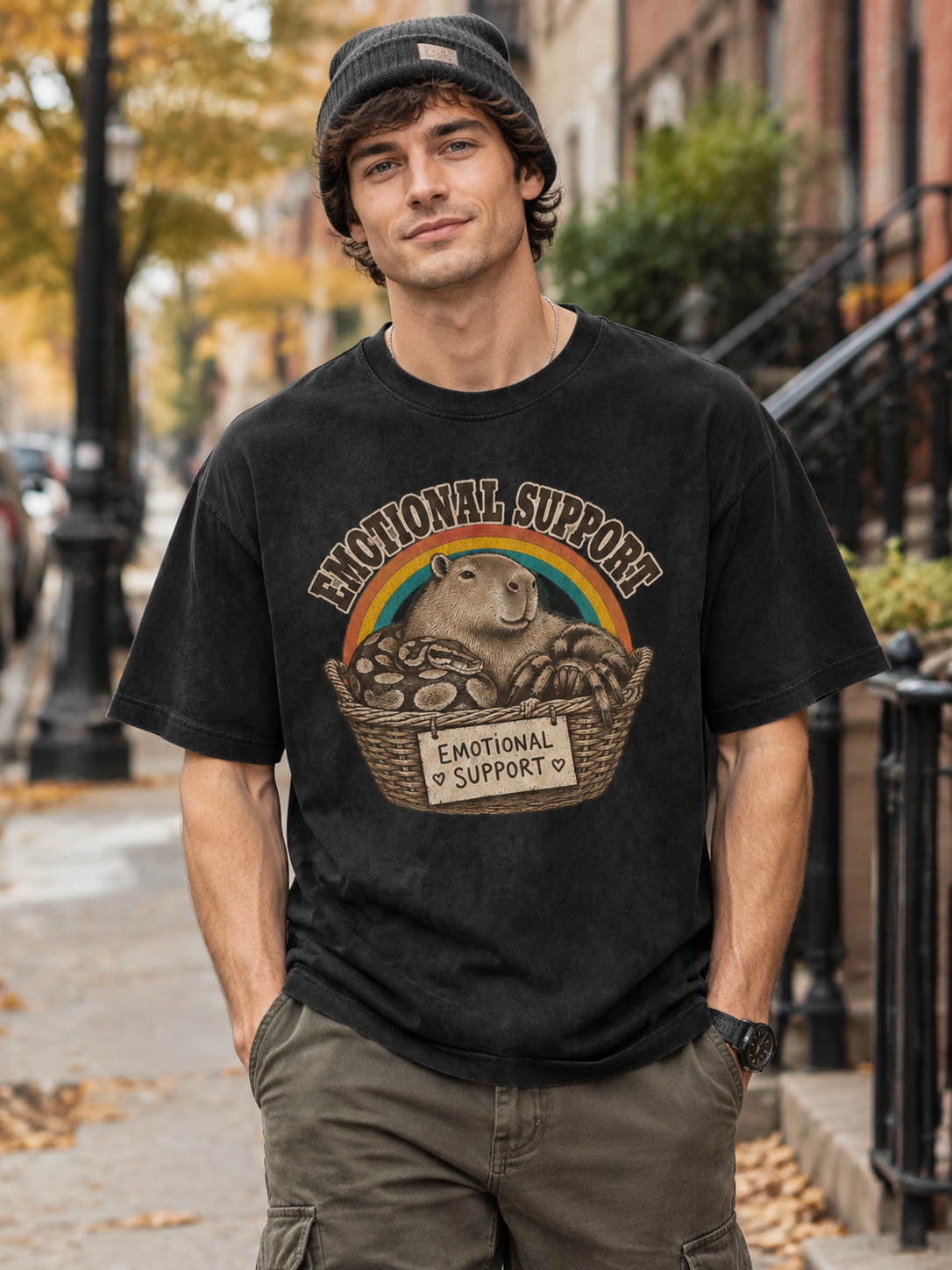 Forbidden Cats "Emotional Support"-Shirt