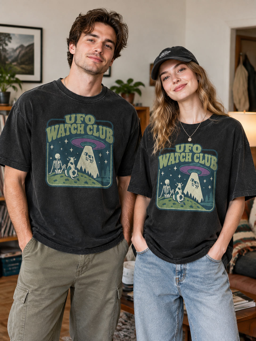 Paranormal "UFO Watch Club"-Shirt