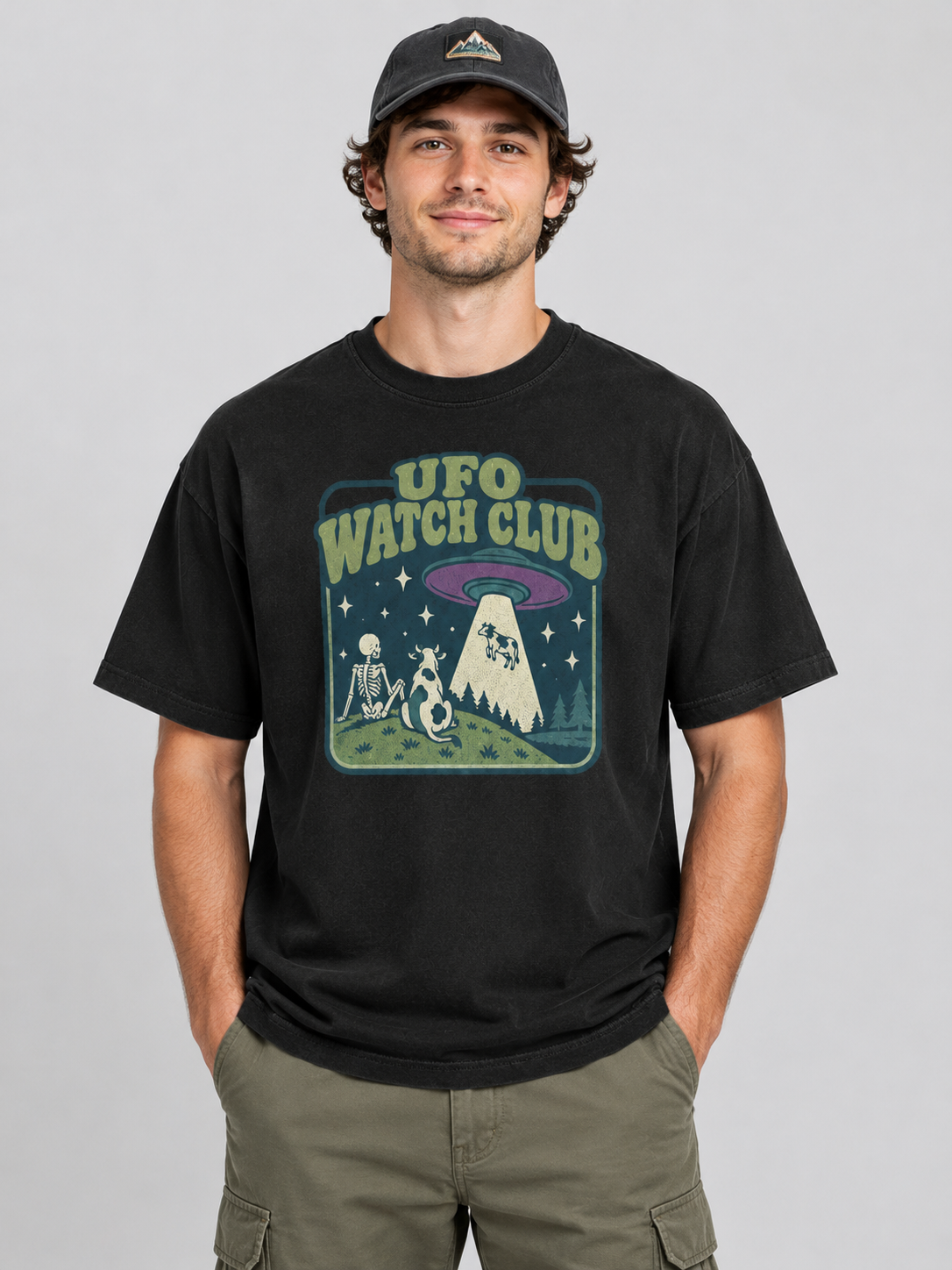 Paranormal "UFO Watch Club"-Shirt