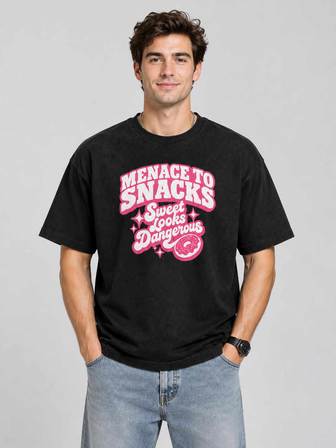 Destroyer Of Worlds "Menace To Snacks"-Shirt