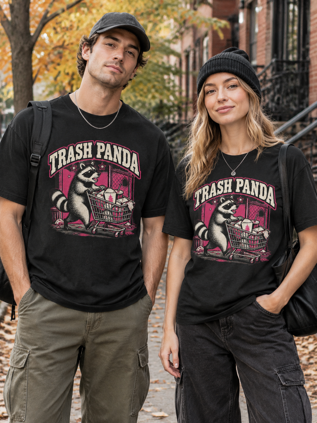 Live Fast Eat Trash "Trash Panda"-Shirt