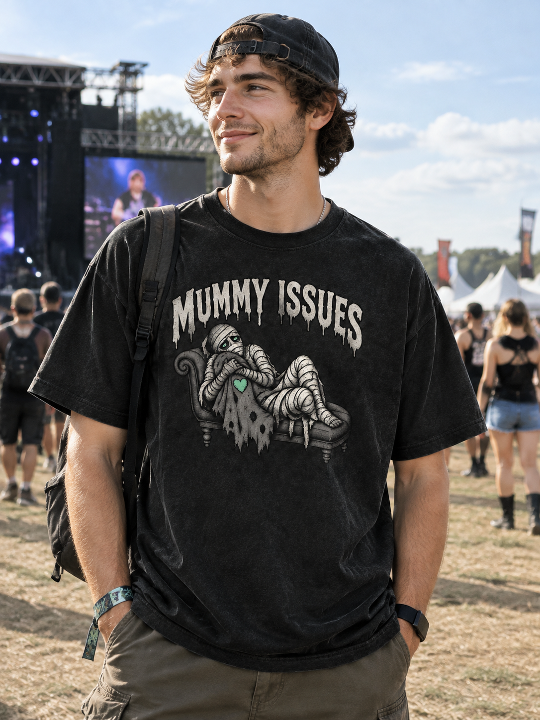 Let's Get Stoned "Mummy Issues"-Shirt