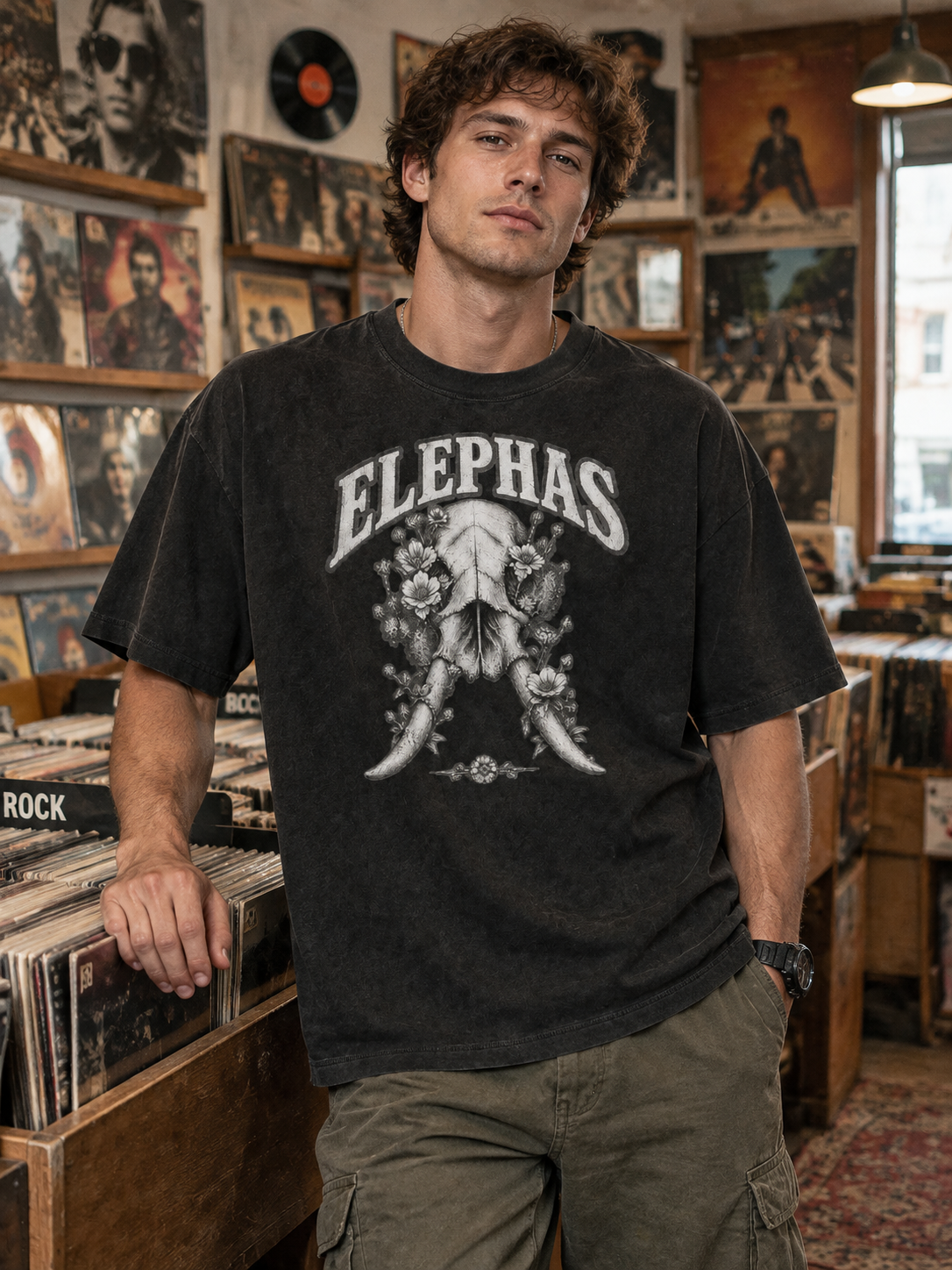 Jurassic Bloom "Elephas"-Shirt