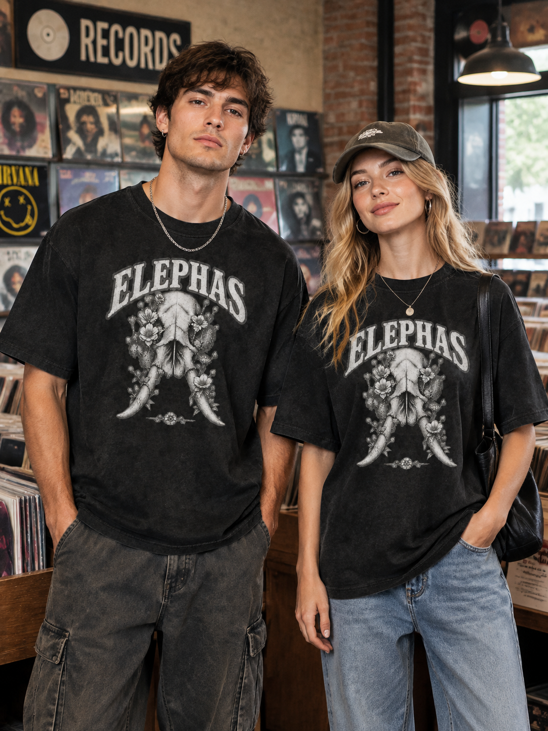 Jurassic Bloom "Elephas"-Shirt