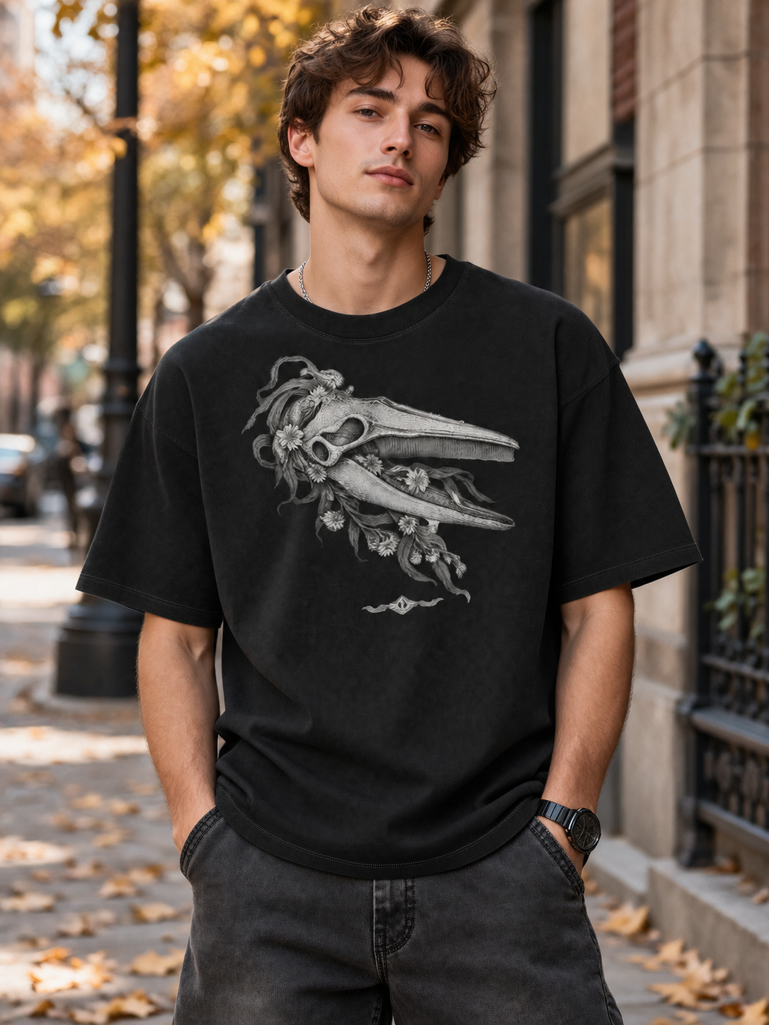 Jurassic Bloom "Balaenoptera"-Shirt