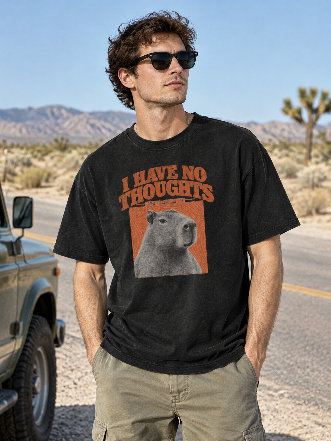 May Be Dumb "I Have No Thoughts"-Shirt