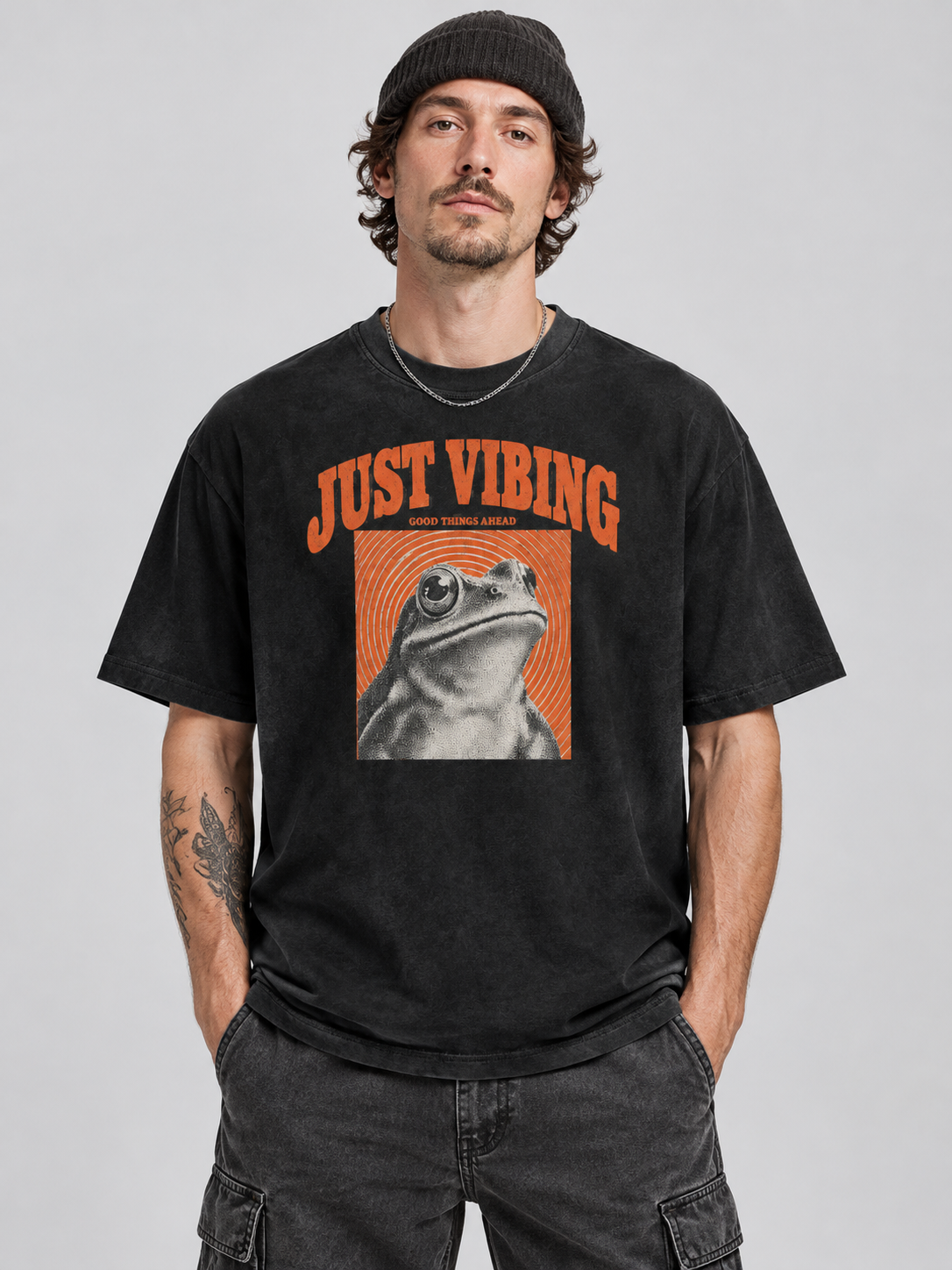 May Be Dumb "Just Vibing"-Shirt