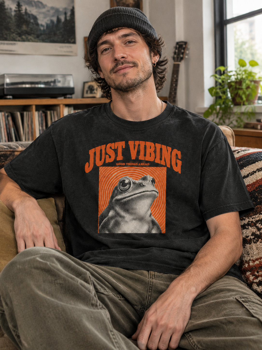 May Be Dumb "Just Vibing"-Shirt