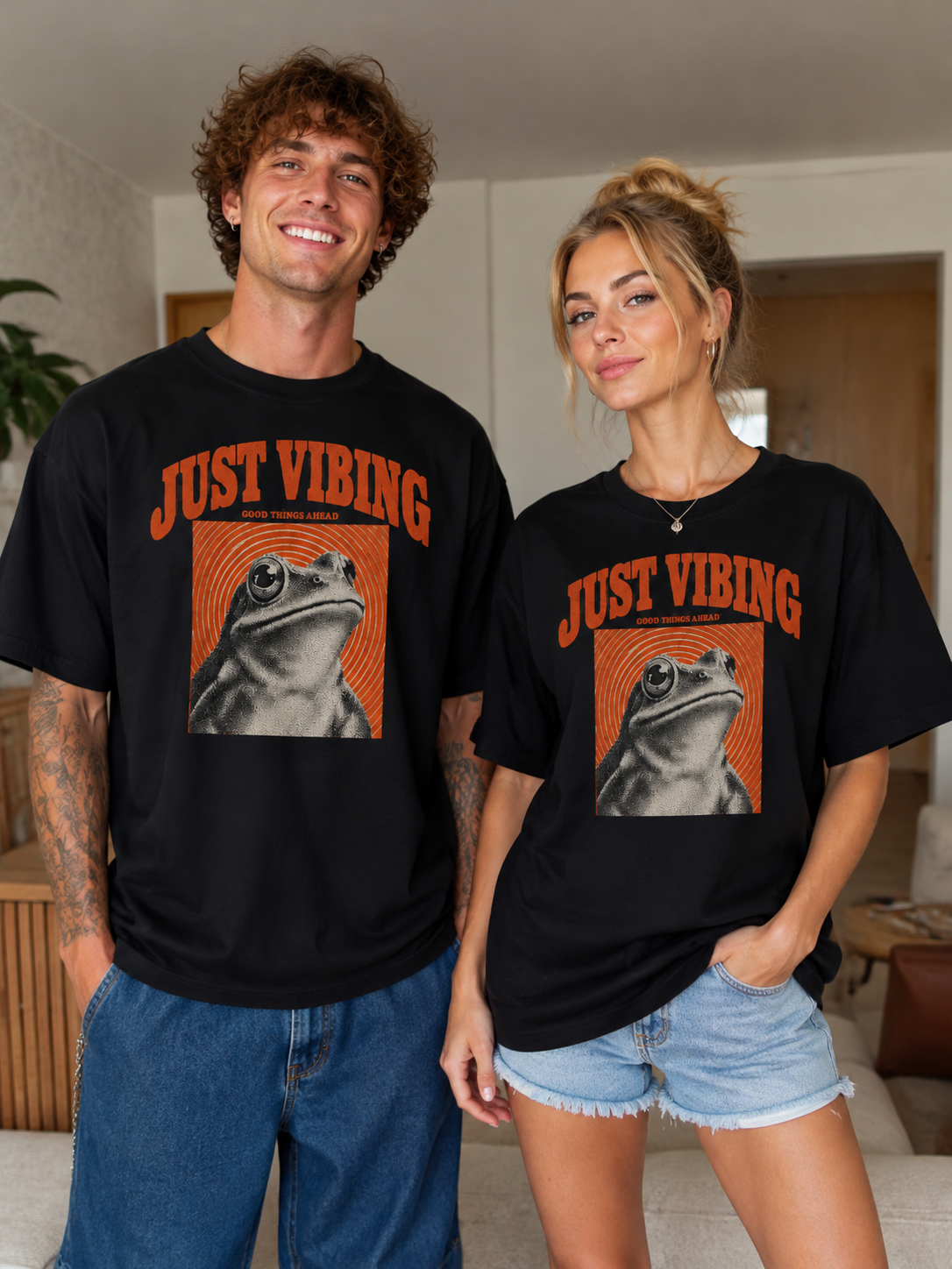 May Be Dumb "Just Vibing"-Shirt