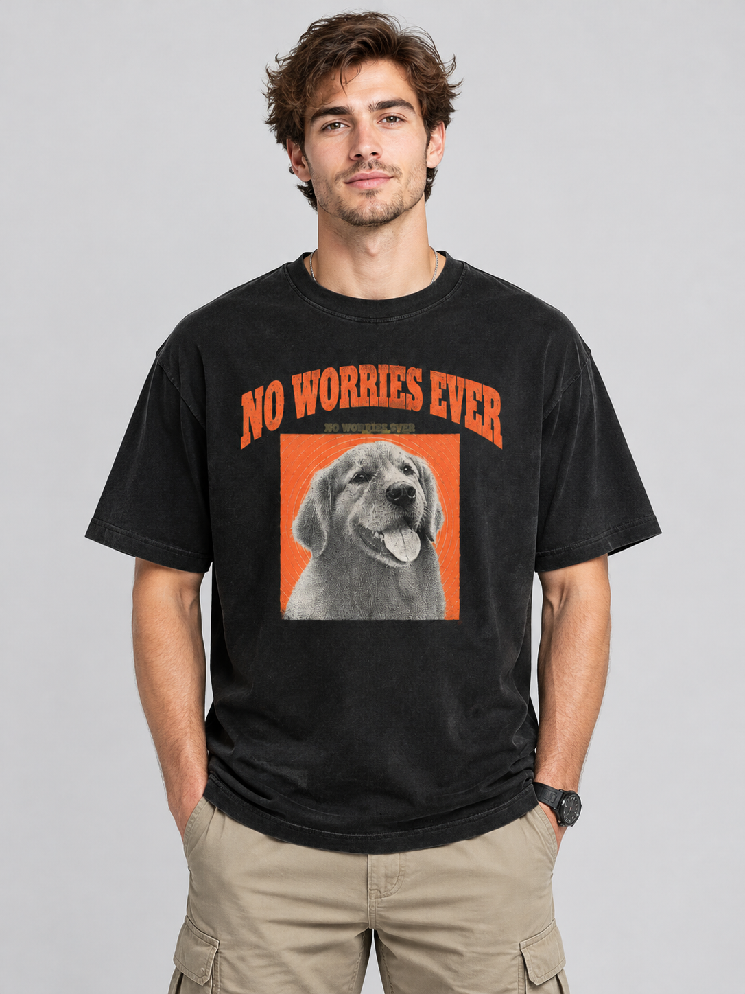 May Be Dumb "No Worries Ever"-Shirt
