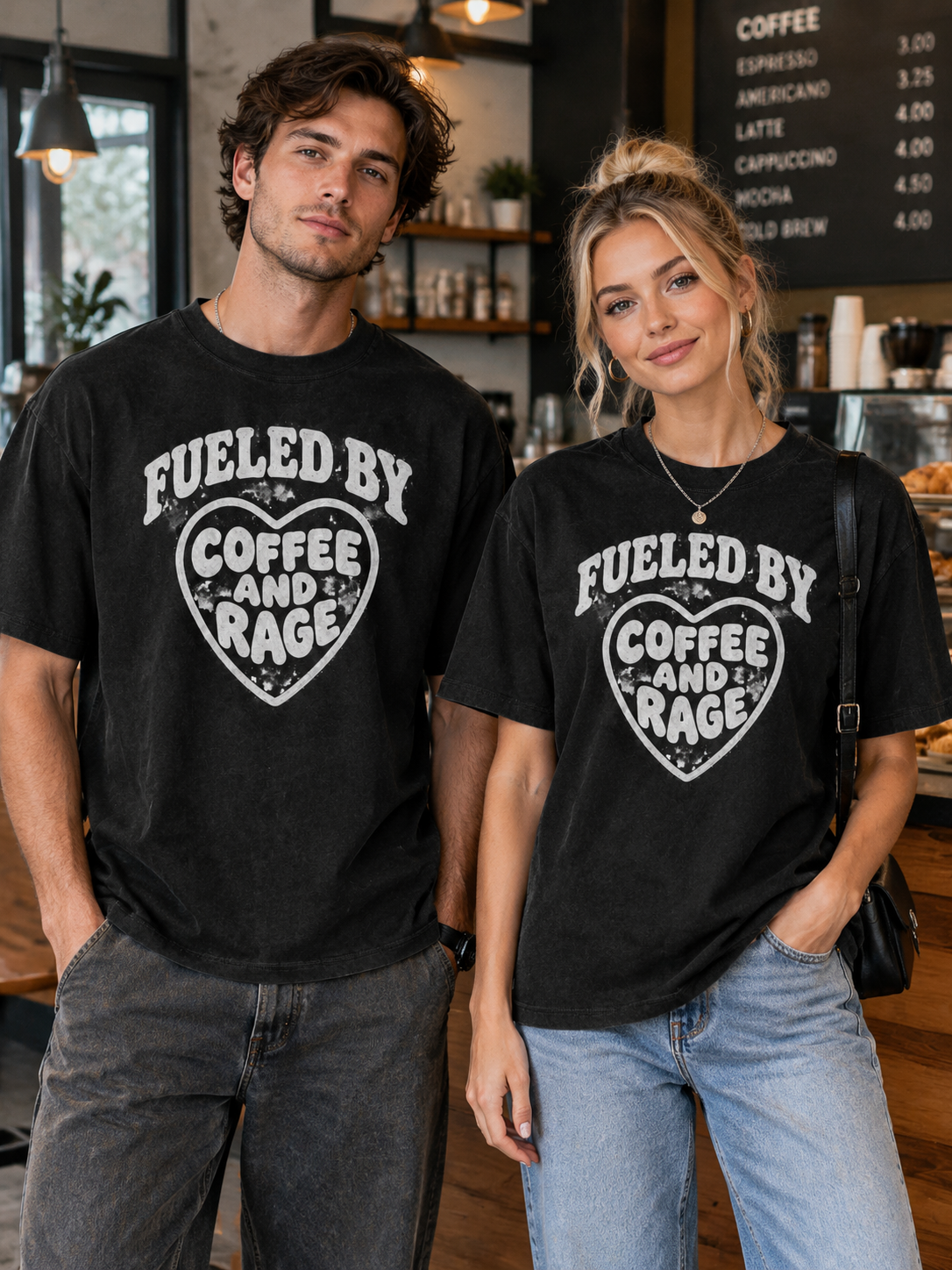 Purely Spite "Fueled By Coffee And Rage"-Shirt