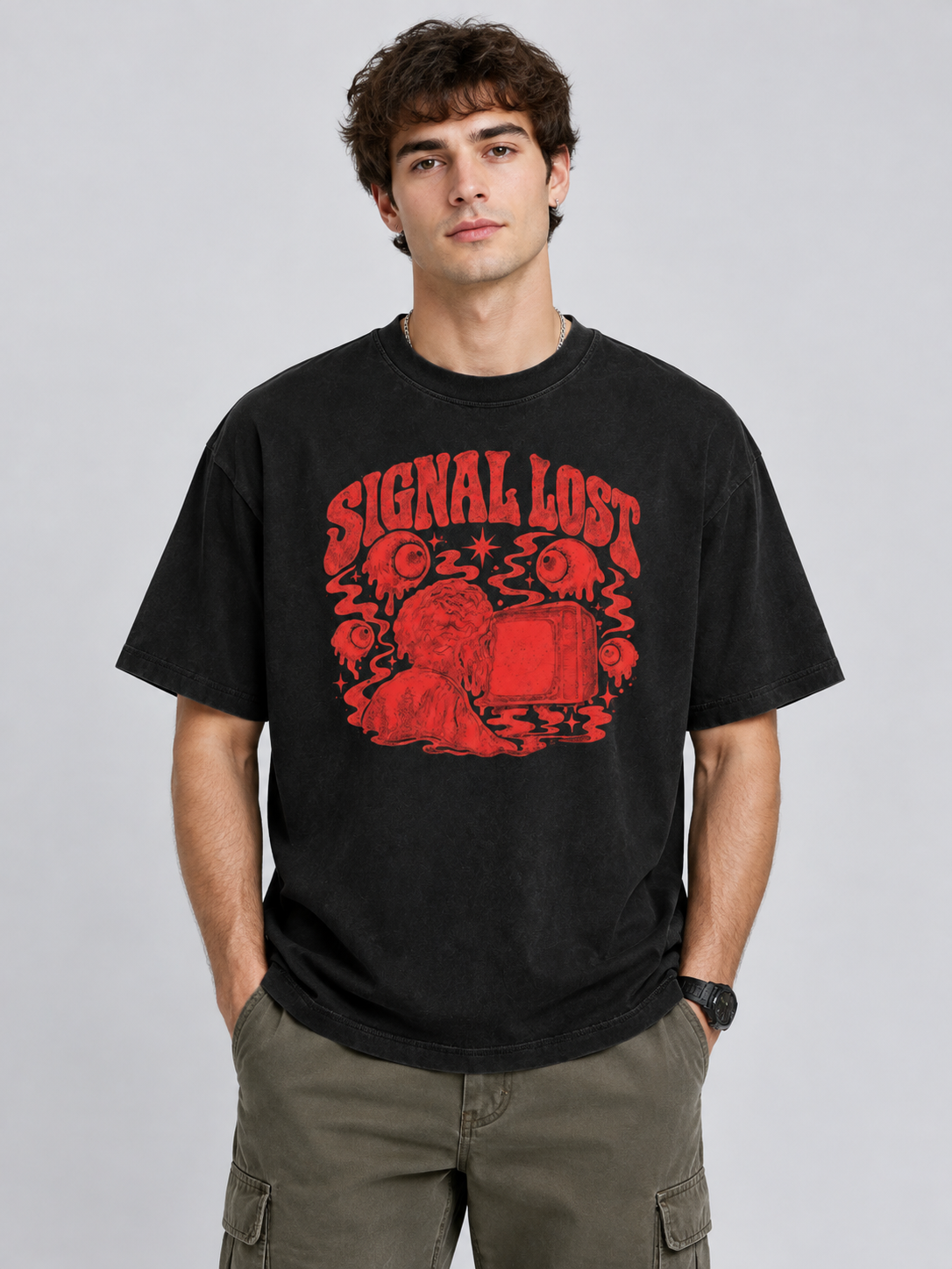 Mind Control Experiments "Signal Lost"-Shirt