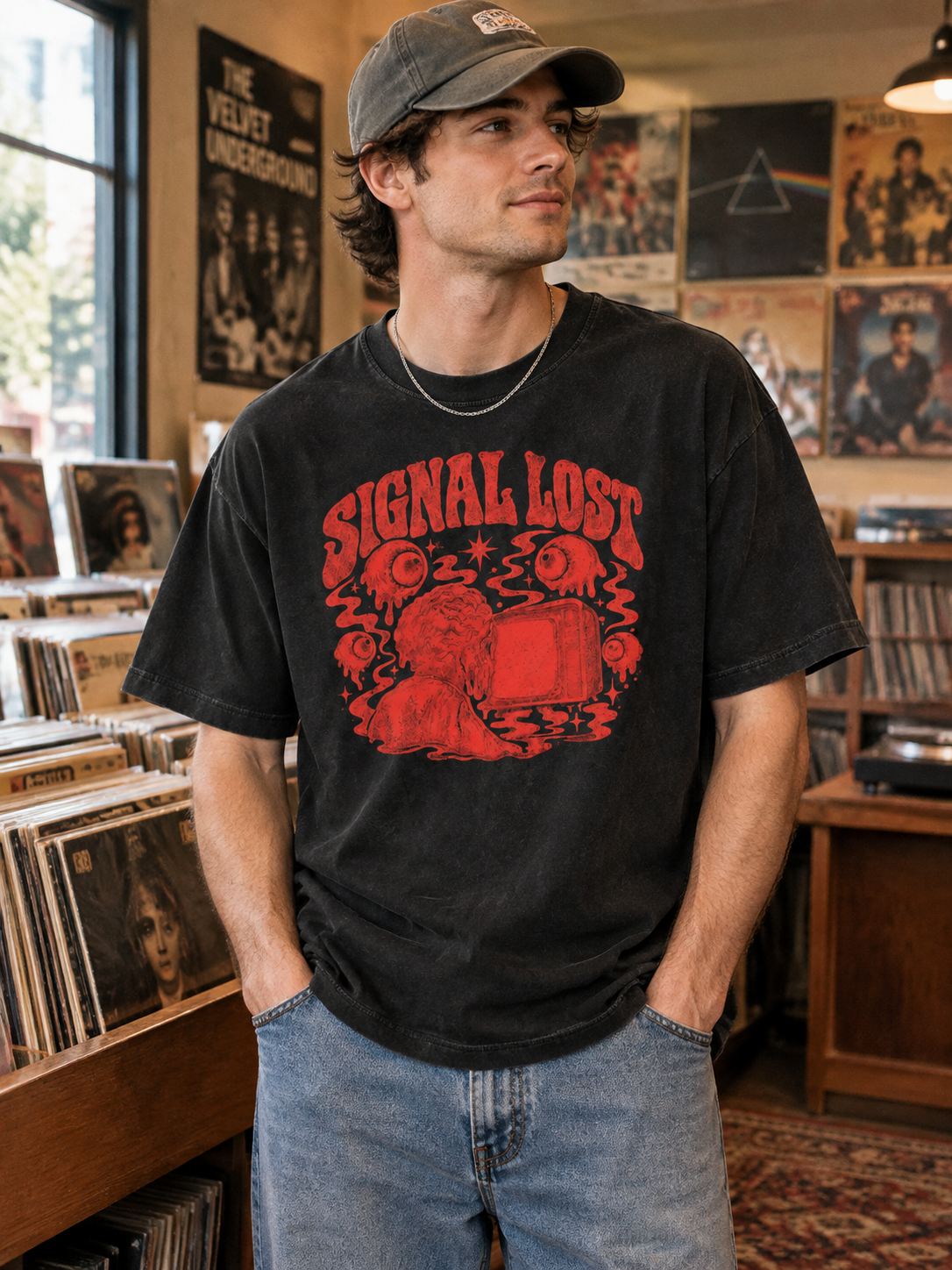Mind Control Experiments "Signal Lost"-Shirt