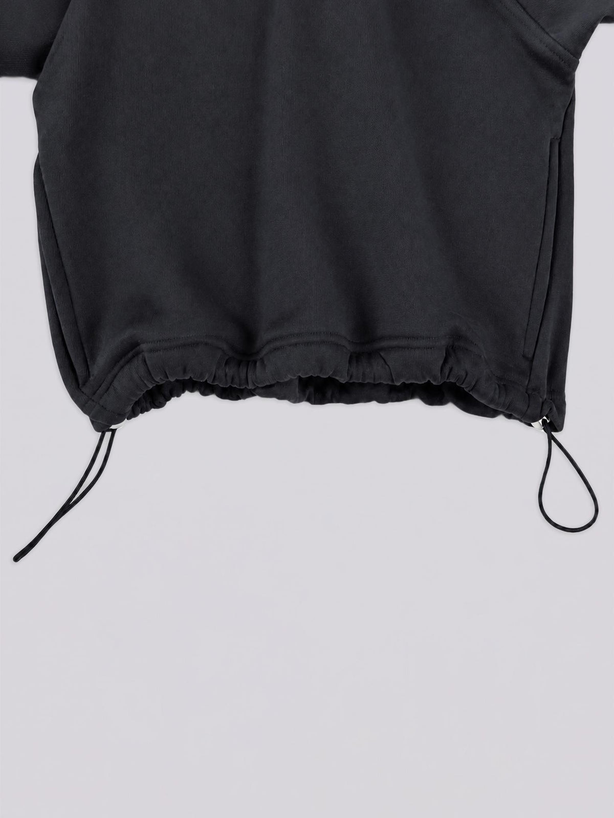 Women Cropped Half-Zip Sweatshirt