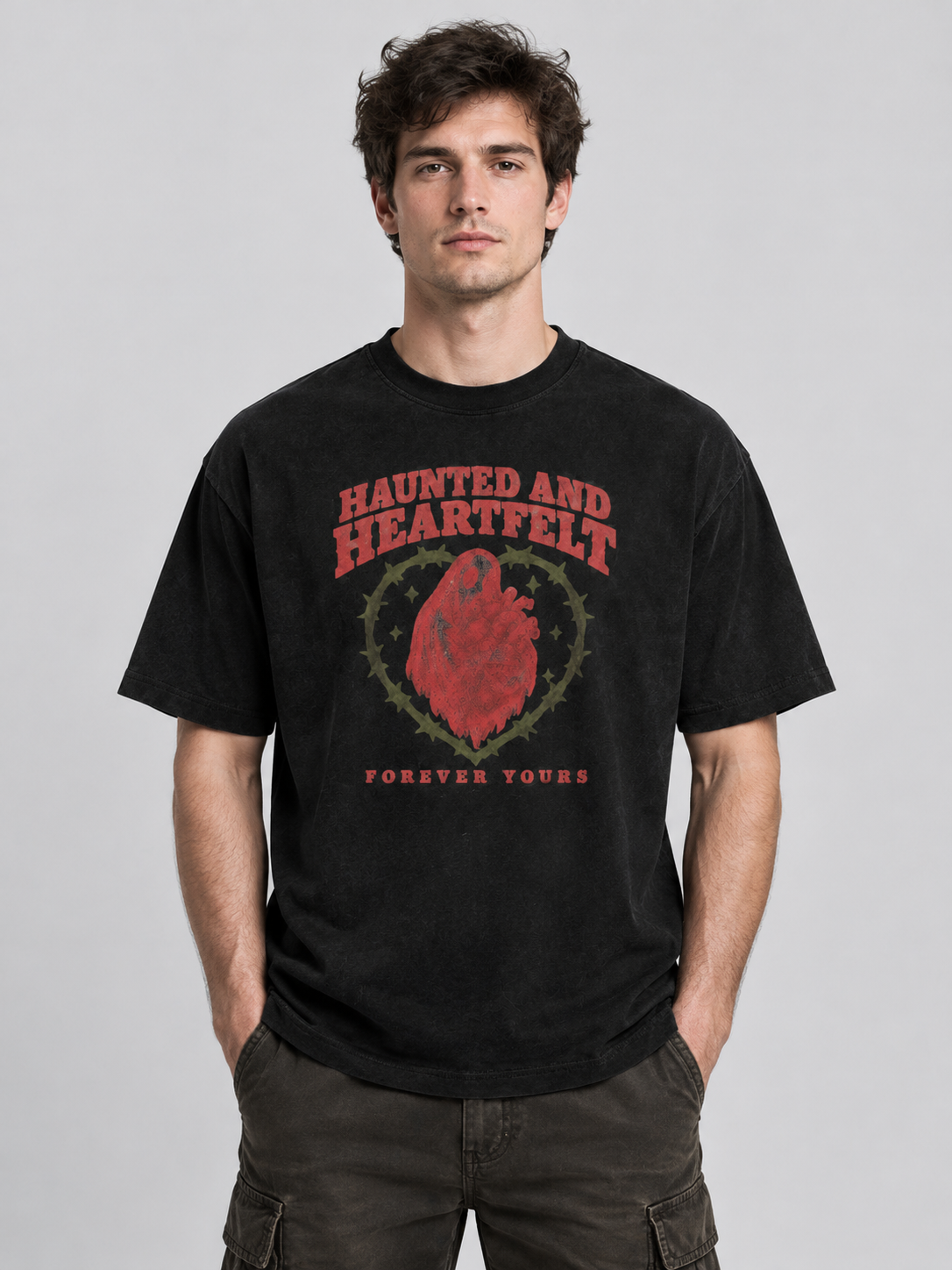 Satan Loves You "Haunted And Heartfelt"-Shirt