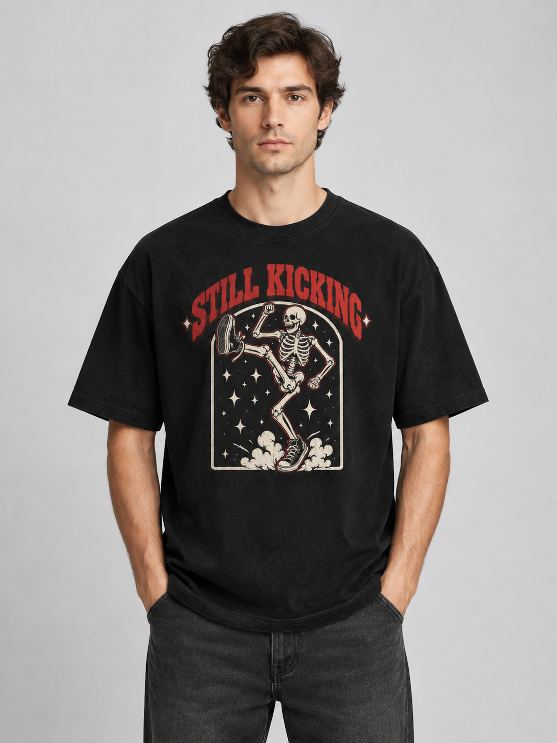 Staying Alive "Still Kicking"-Shirt