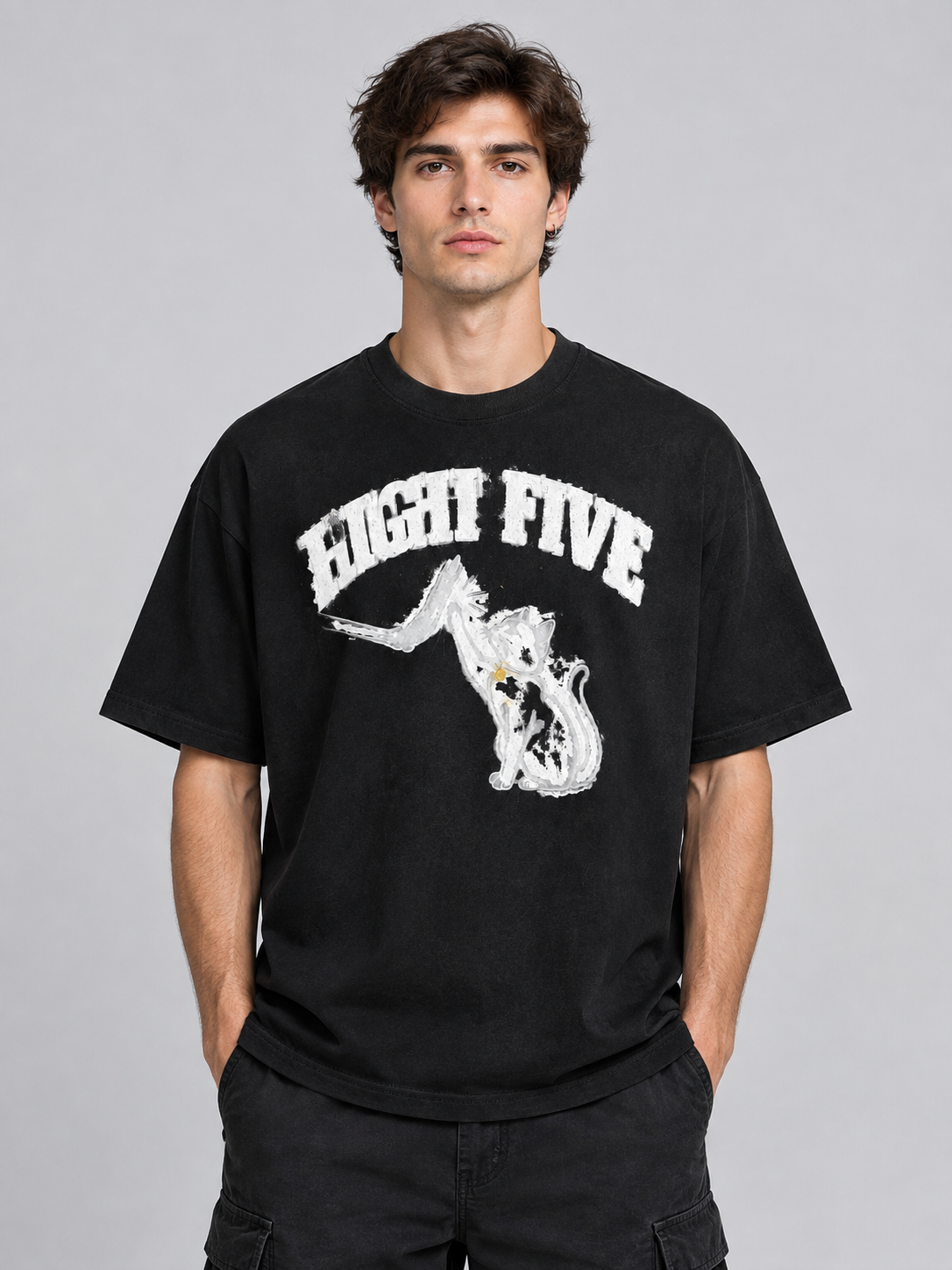 Spooky Boop "High Five"-Shirt