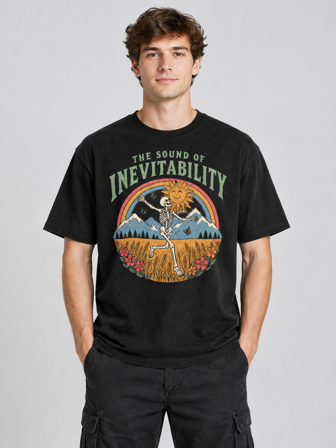 Sound Of Existential Read "The Sound Of Inevitability"-Shirt