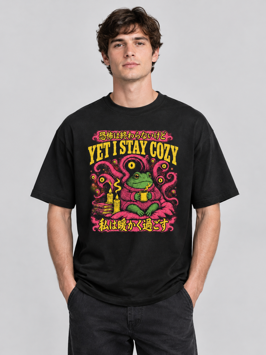 The Horrors Are Never Ending "Yet I Stay Cozy"-Shirt
