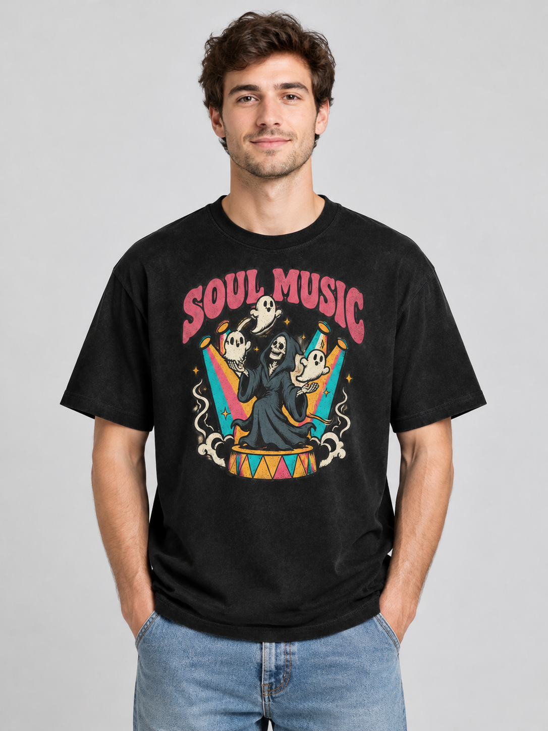 Death Metal "Soul Music"-Shirt
