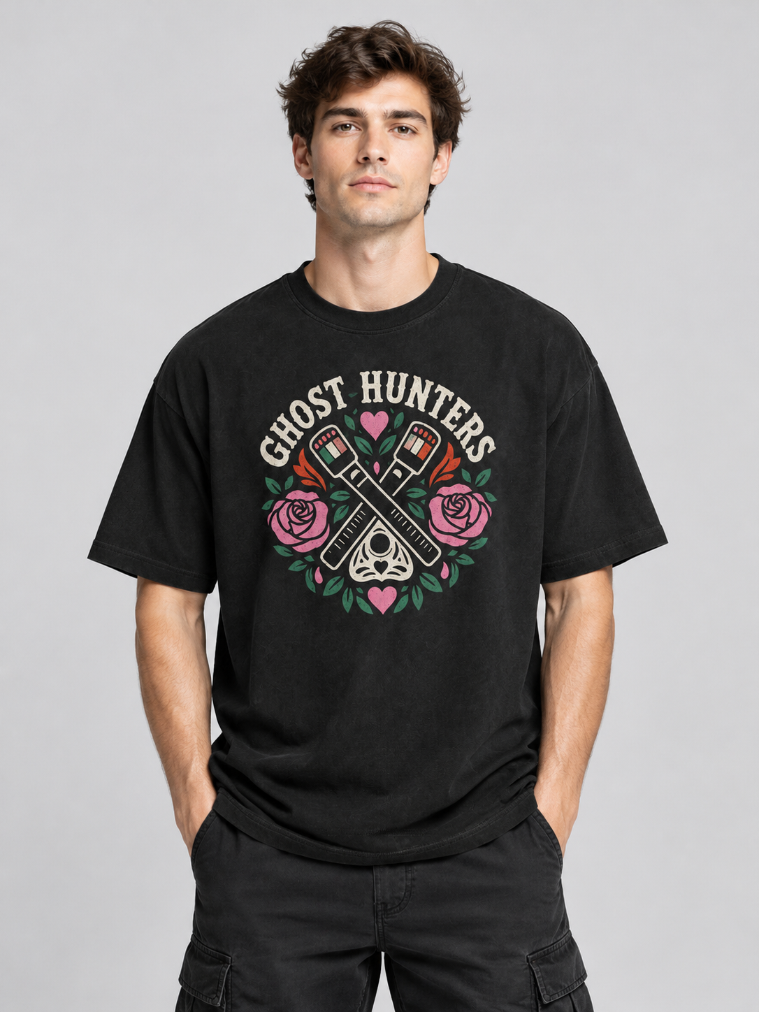 True Crime Club "Ghost Hunters"-Shirt