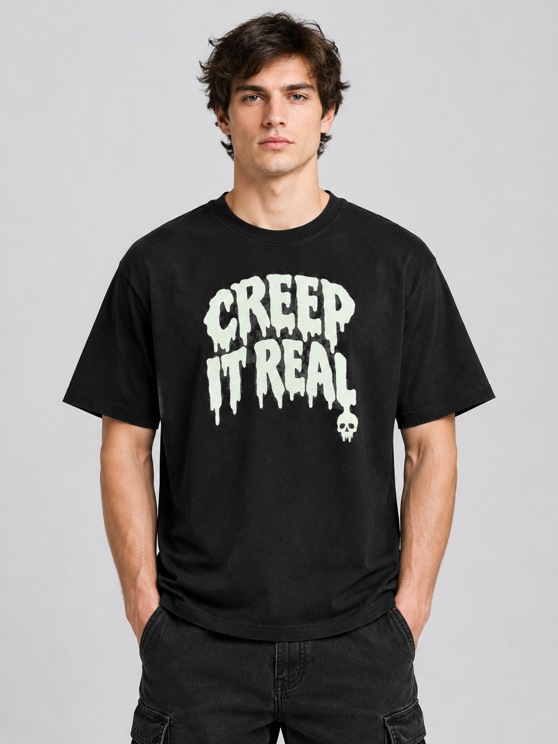Stay Weird "Creep It Real"-Shirt