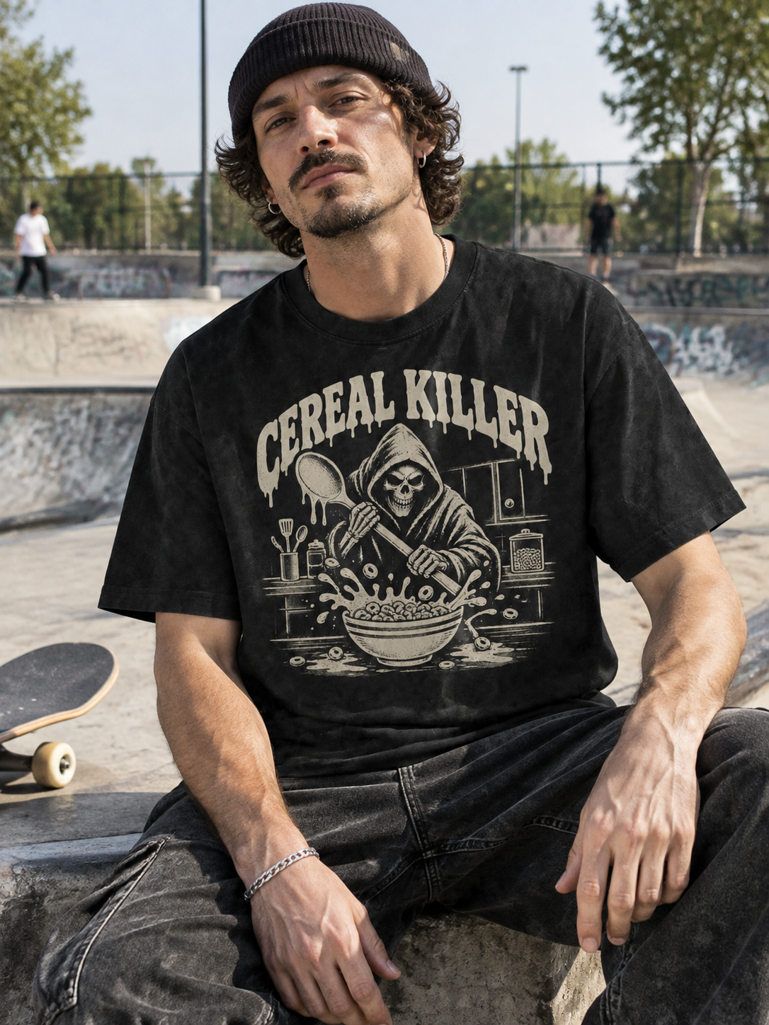 Death By Pizza "Cereal Killer"-Shirt