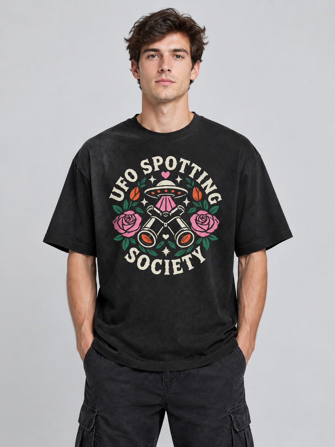 True Crime Club "UFO Spotting Society"-Shirt