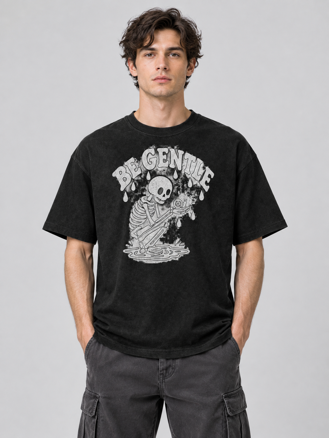 Empathy Is More Rebellious "Be Gentle"-Shirt