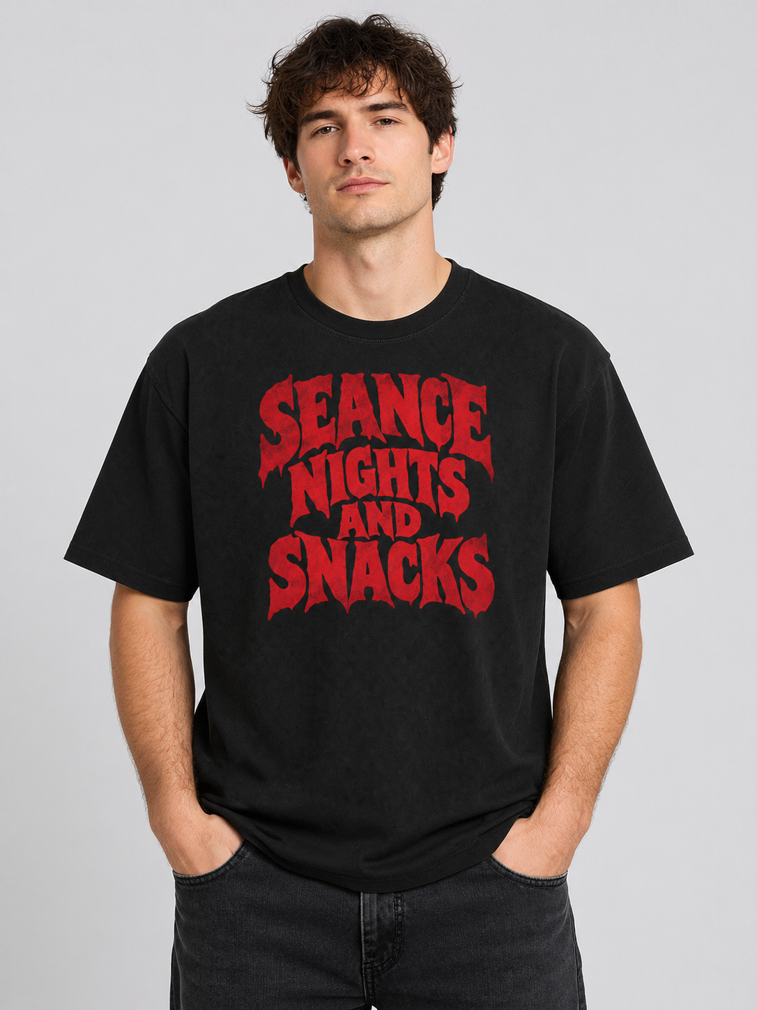 Serial Killer Documentaries And Chill "Seance Nights And Snacks"-Shirt