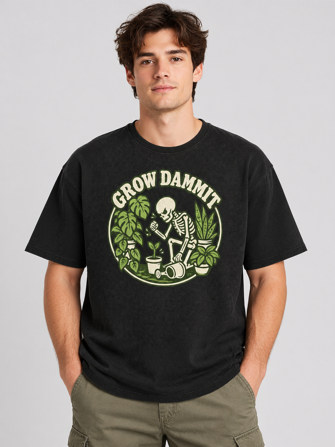Feel Alive "Grow Dammit"-Shirt