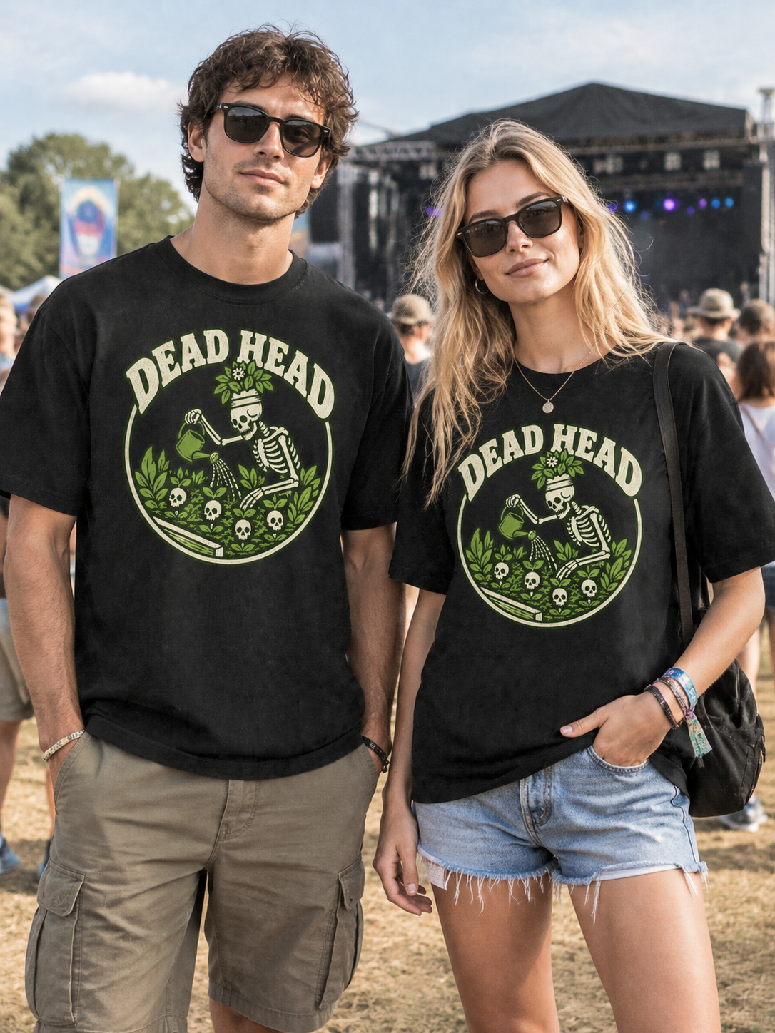 Feel Alive "Dead Head"-Shirt