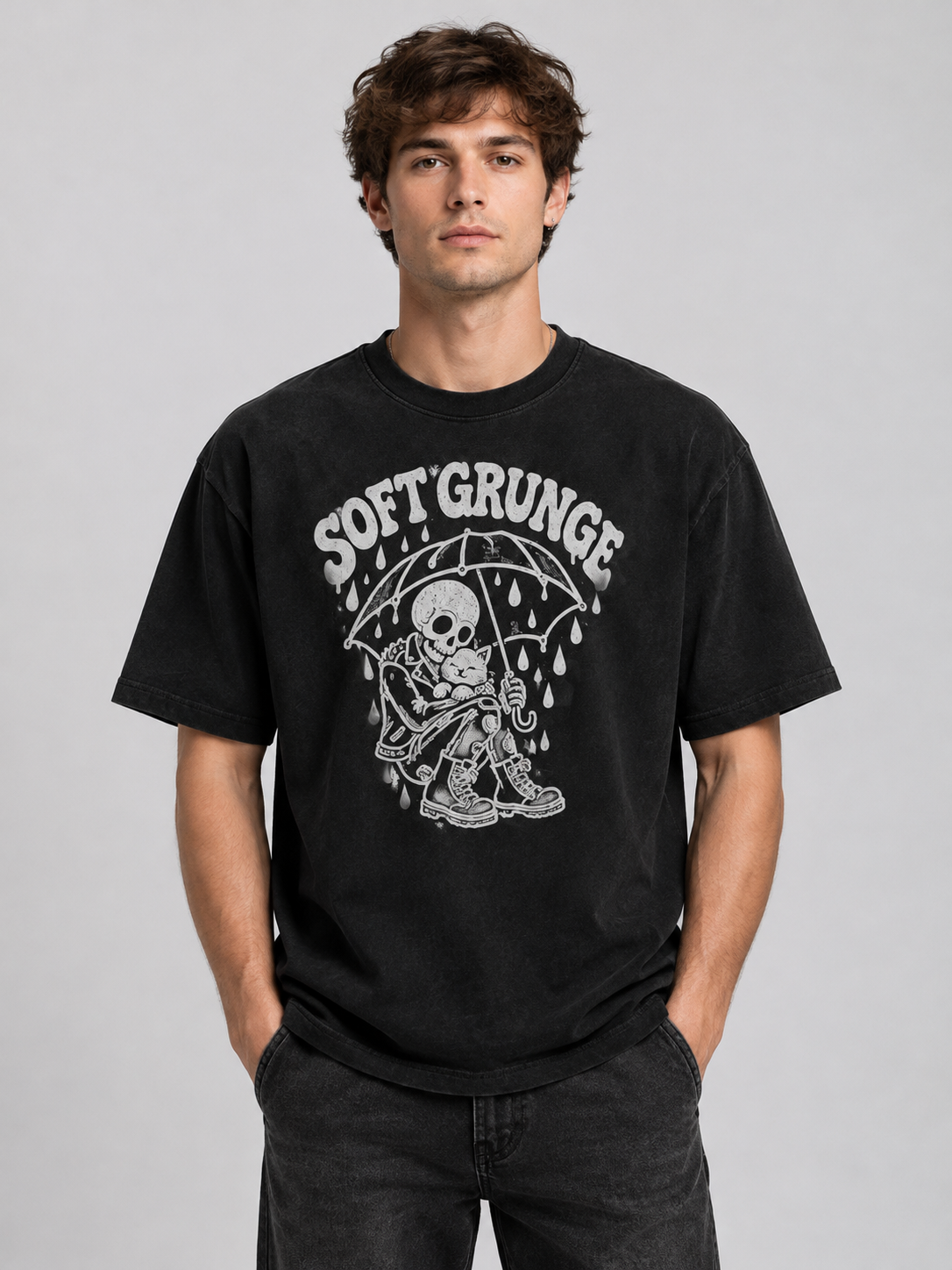 Empathy Is More Rebellious "Soft Grunge"-Shirt