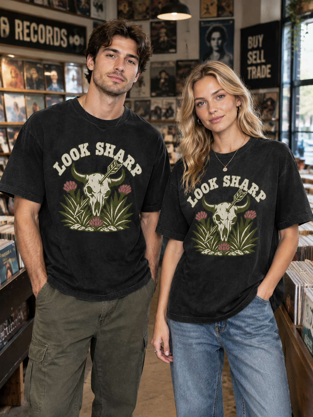 Don't Be A Prick "Look Sharp"-Shirt