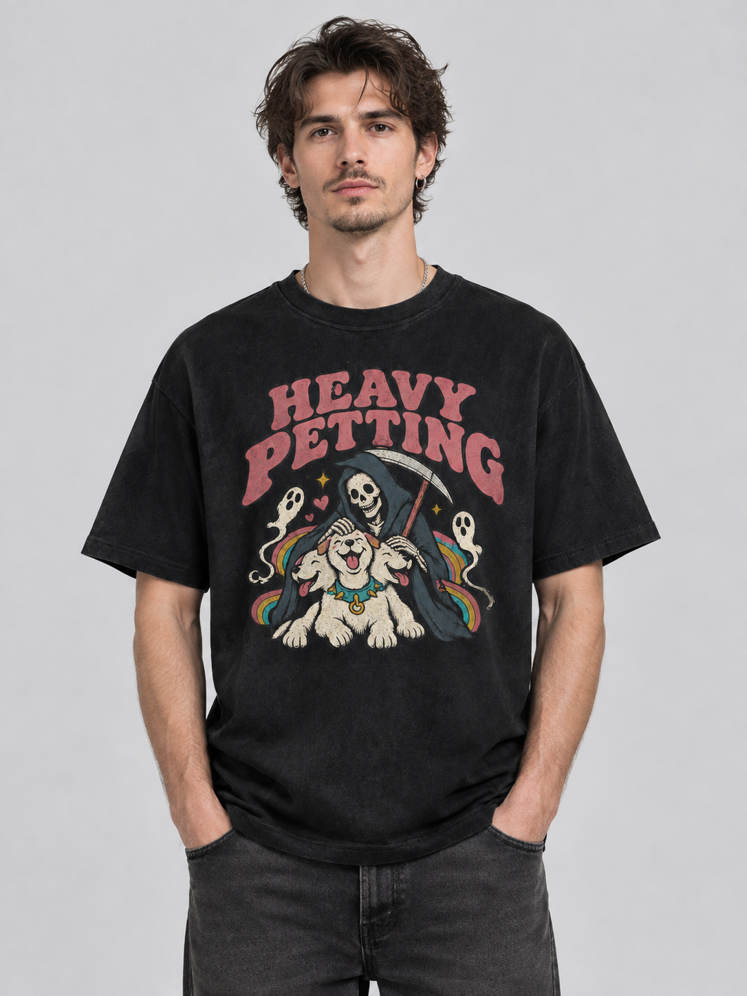 Death Metal "Heavy Petting"-Shirt