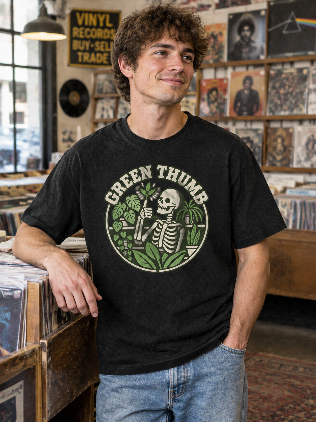 Feel Alive "Green Thumb"-Shirt