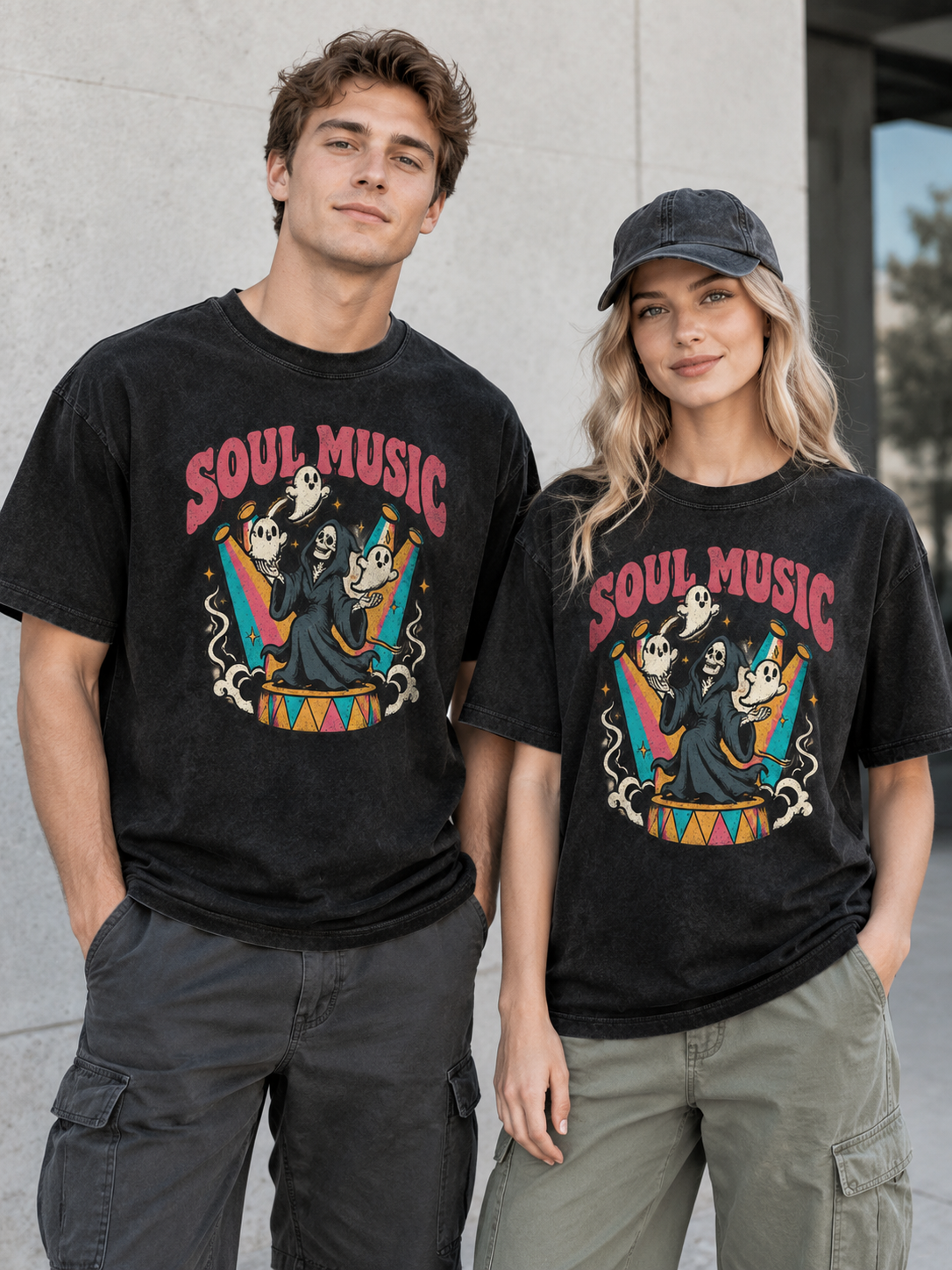 Death Metal "Soul Music"-Shirt
