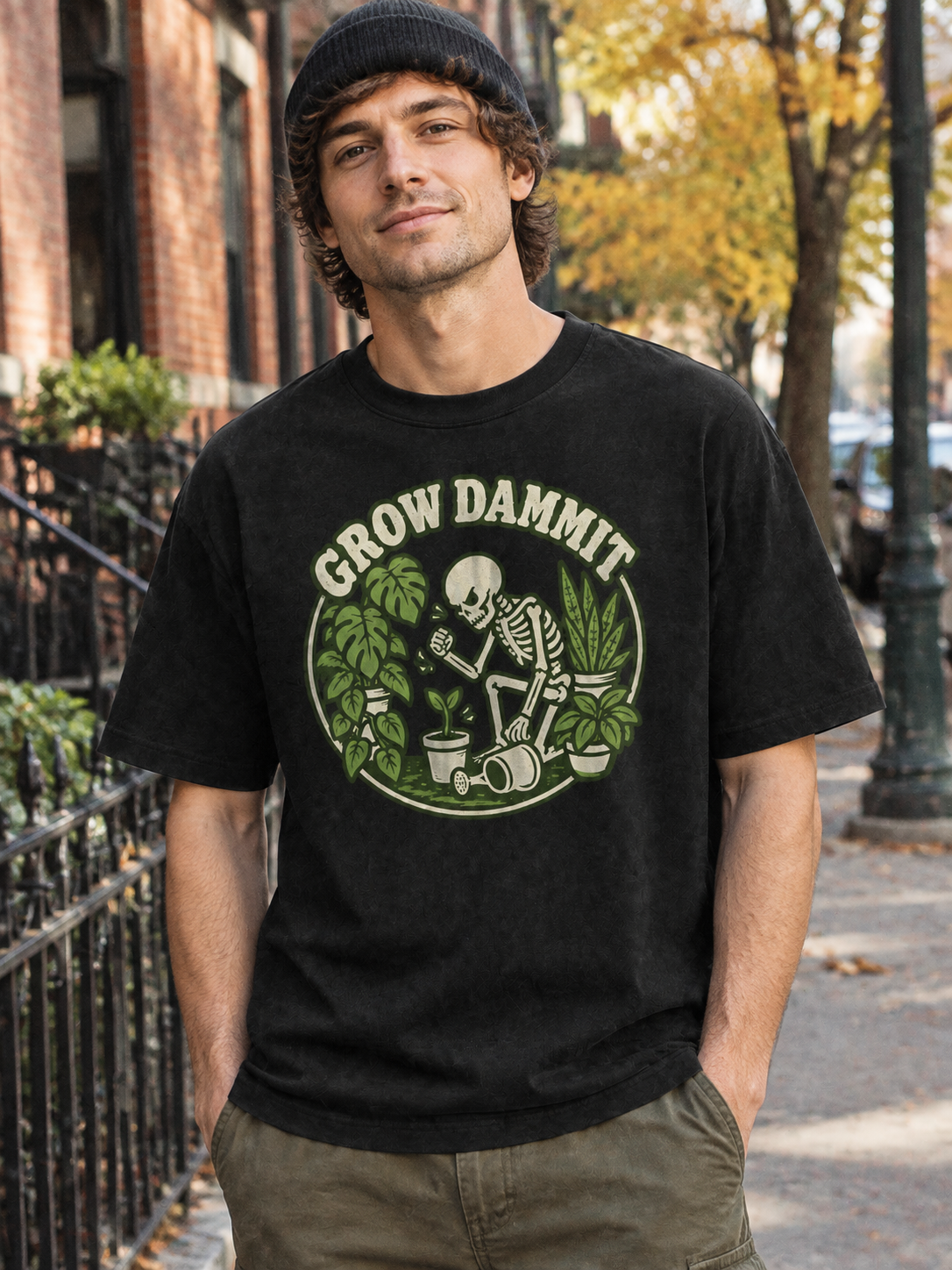 Feel Alive "Grow Dammit"-Shirt