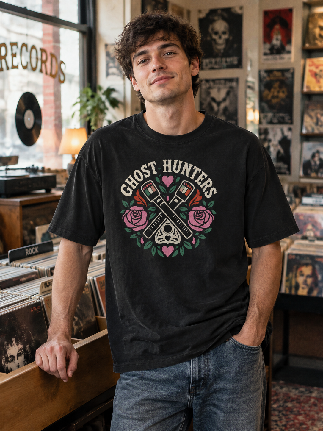 True Crime Club "Haunted Book Club"-Shirt