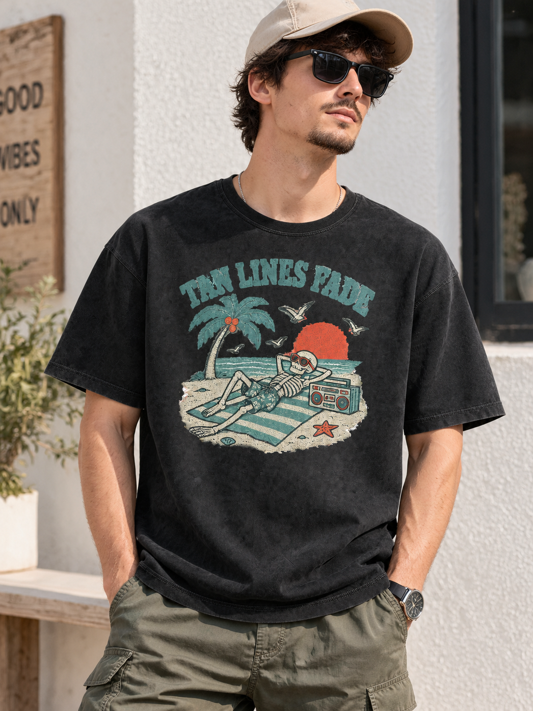 Everything Is Gonna Be Okay "Tan Lines Fade"-Shirt