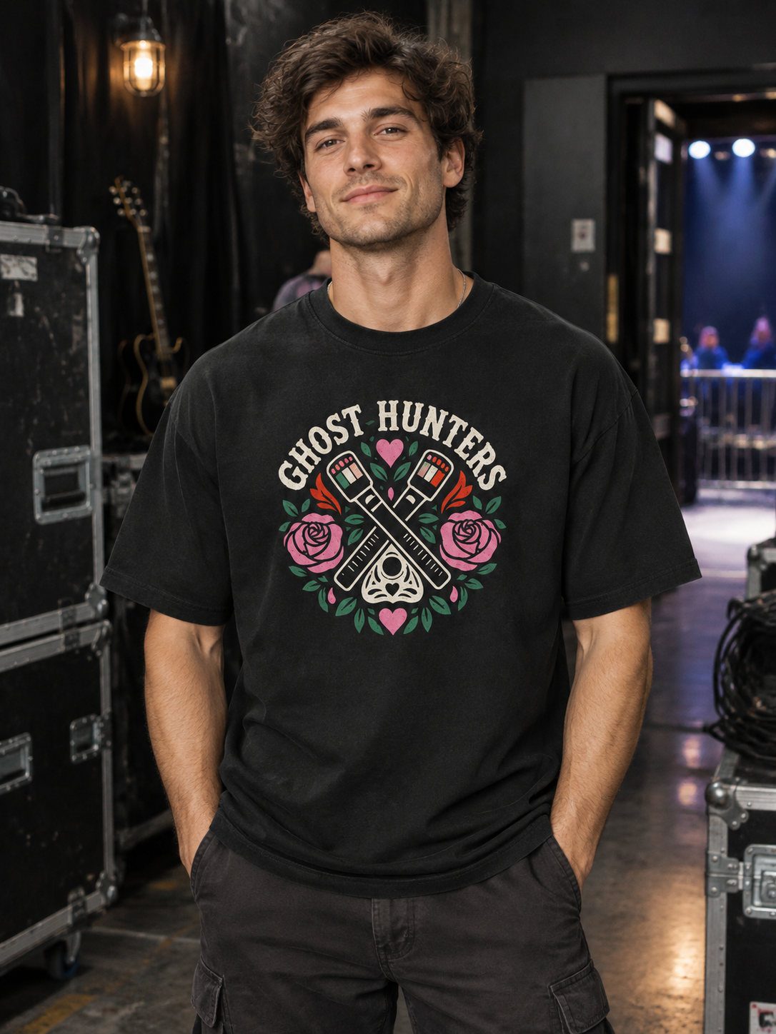 True Crime Club "Ghost Hunters"-Shirt
